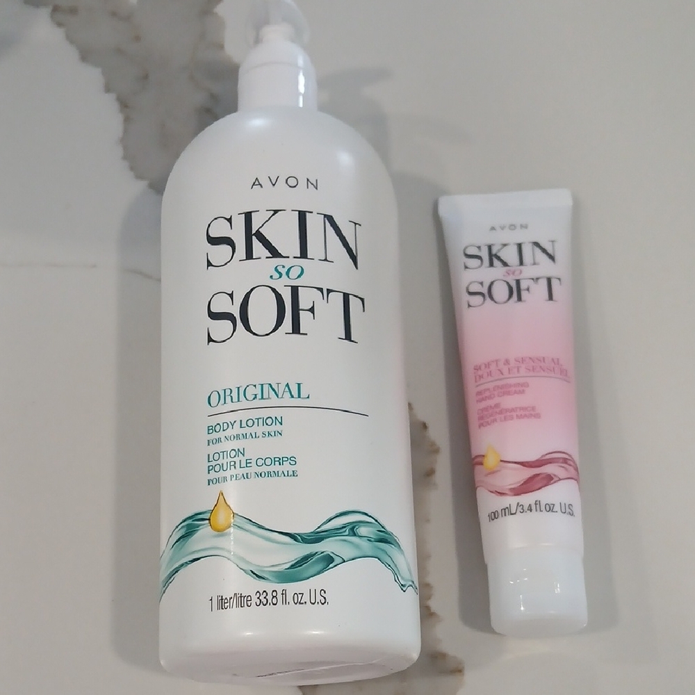 🌸Avon Skin So Soft Lotion & Hand Cream Duo Sensual